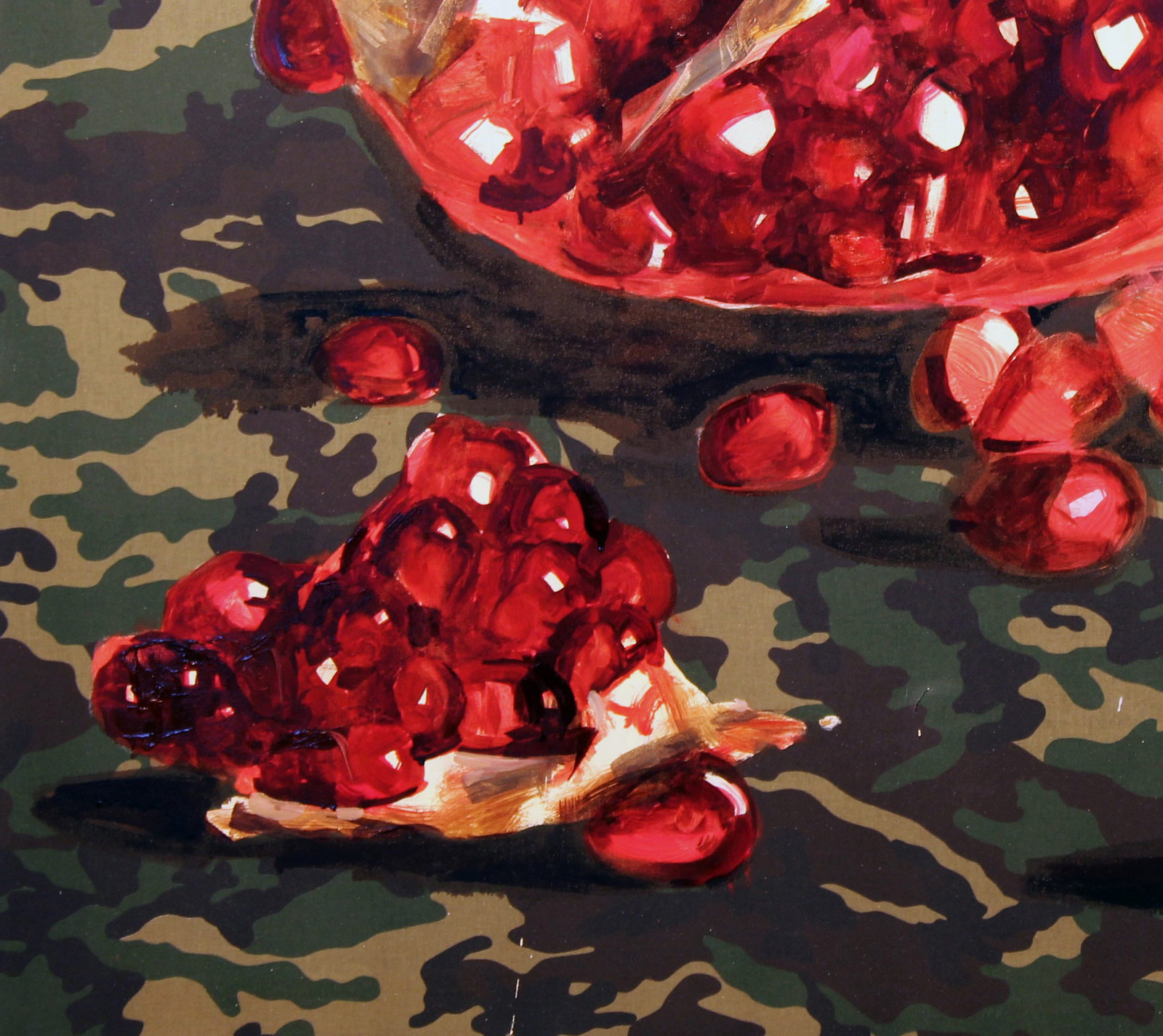 Oil painting Pomegranate fruit Ed Potapenkov - 4