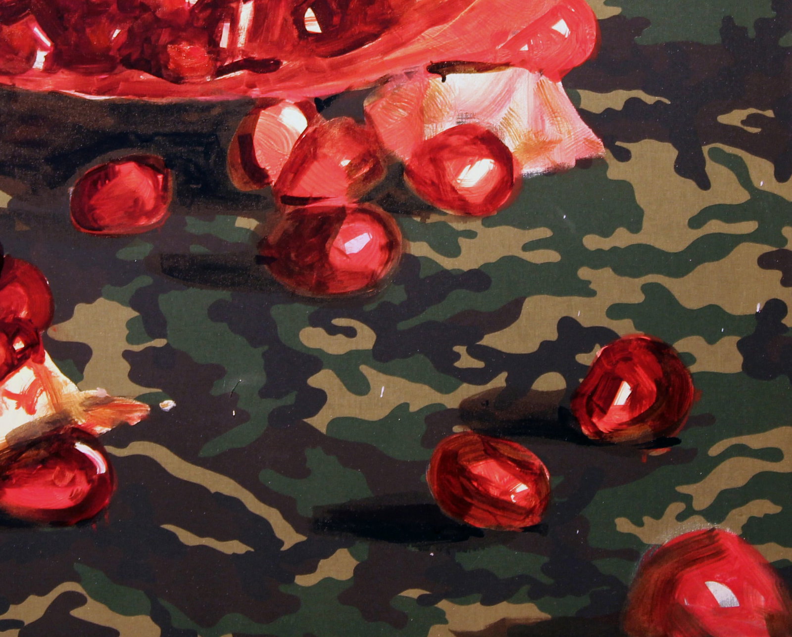 Oil painting Pomegranate fruit Ed Potapenkov - 5