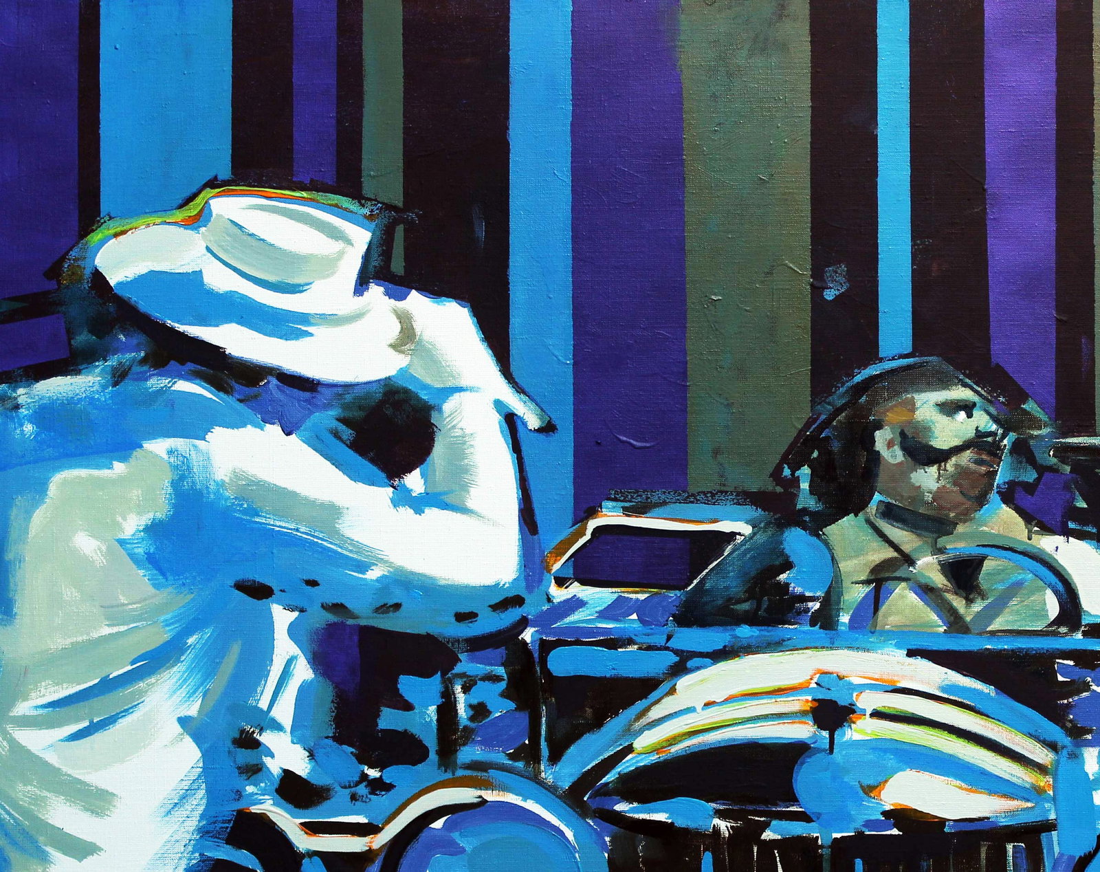 Oil painting Good evening with friends Ed Potapenkov - 2