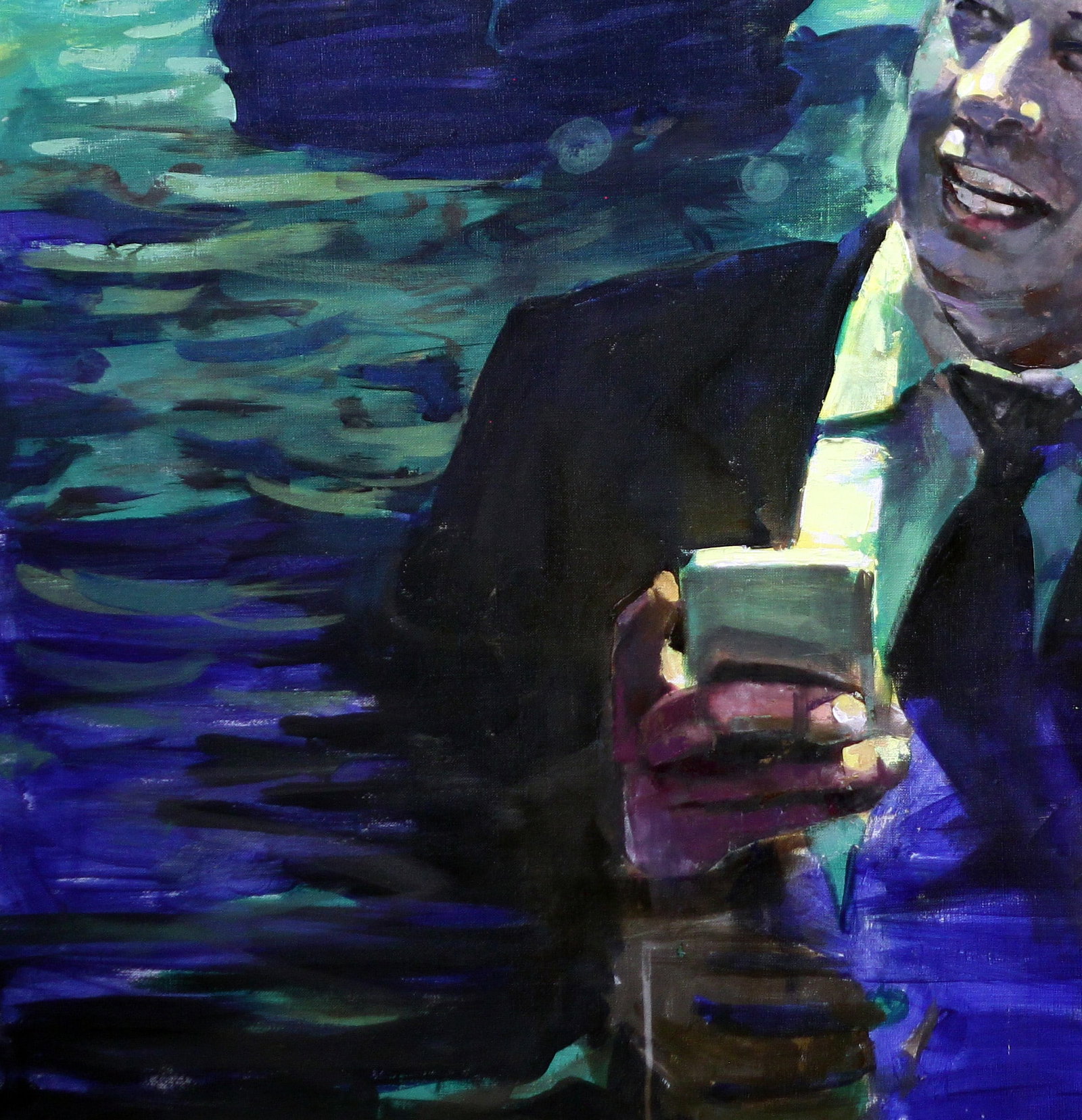 Oil painting Typical Elon Ed Potapenkov - 4