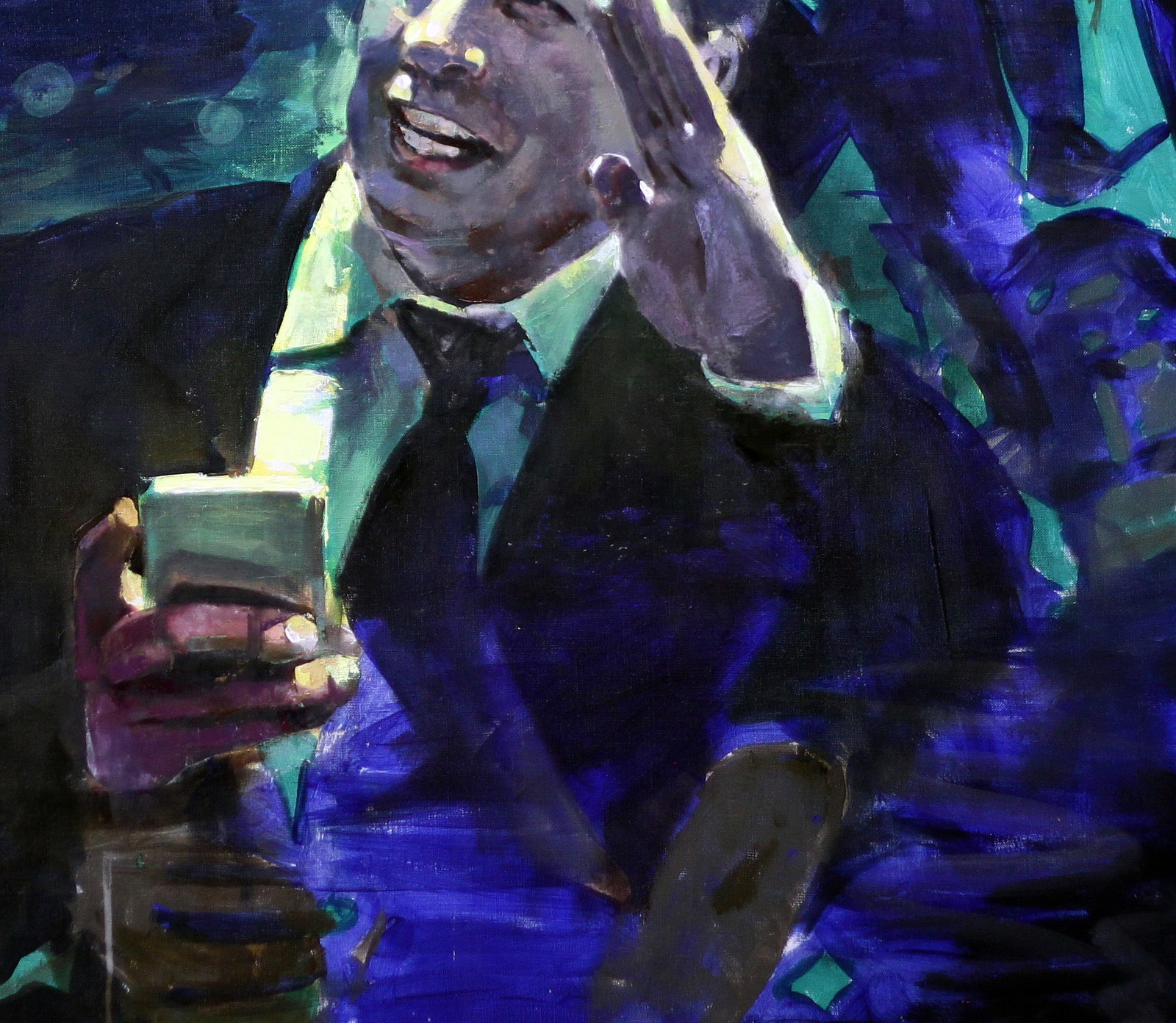 Oil painting Typical Elon Ed Potapenkov - 5