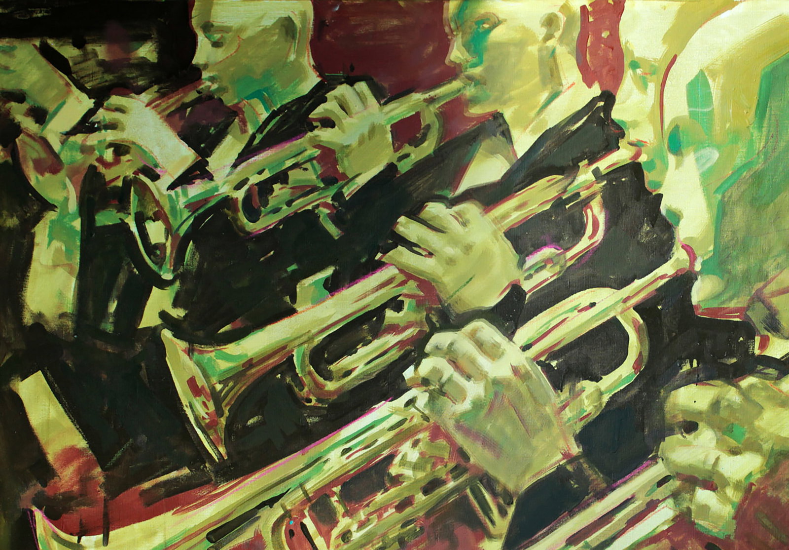 Oil painting March Ed Potapenkov - 2