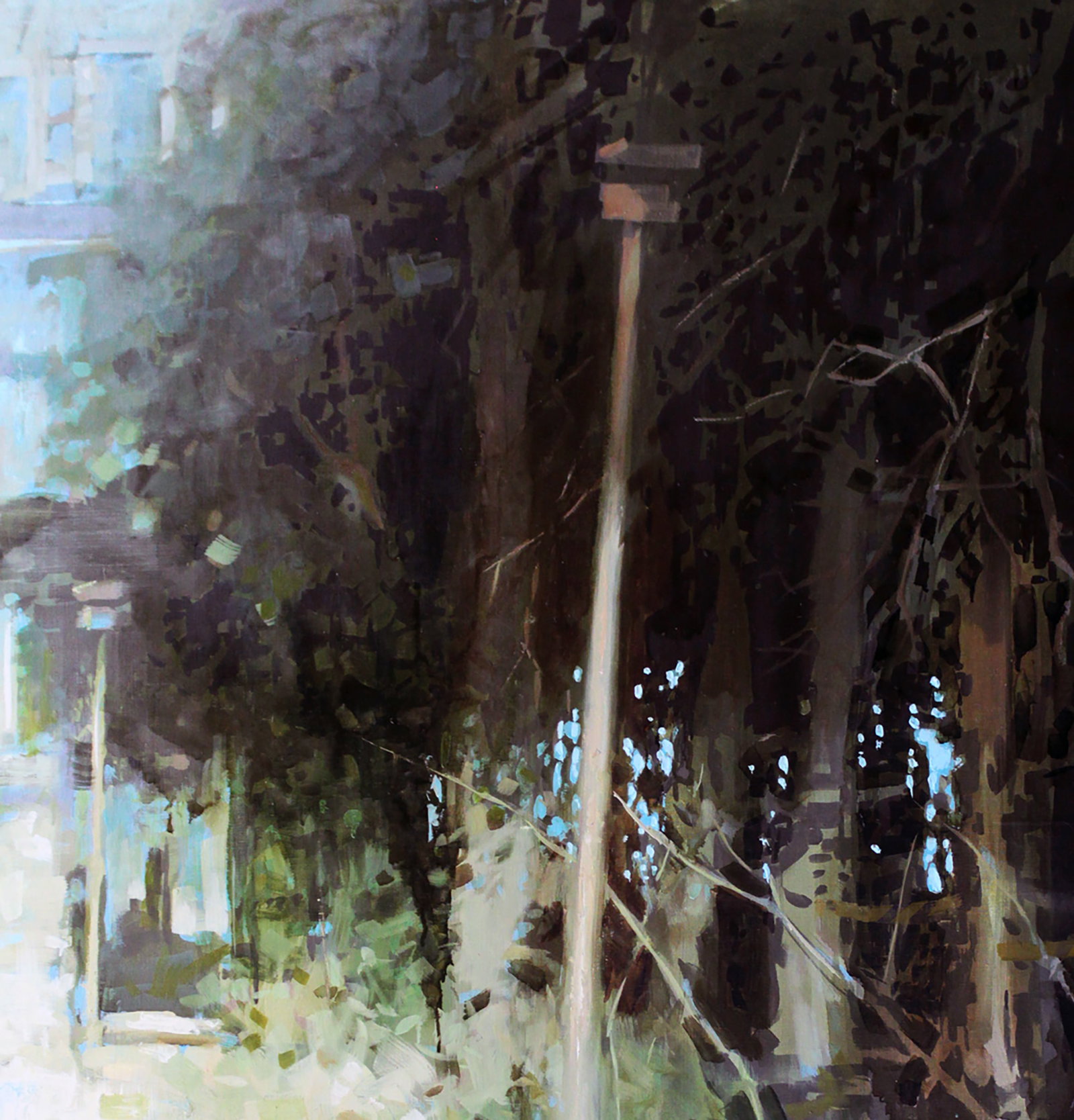 Oil painting Outskirts Ed Potapenkov - 2