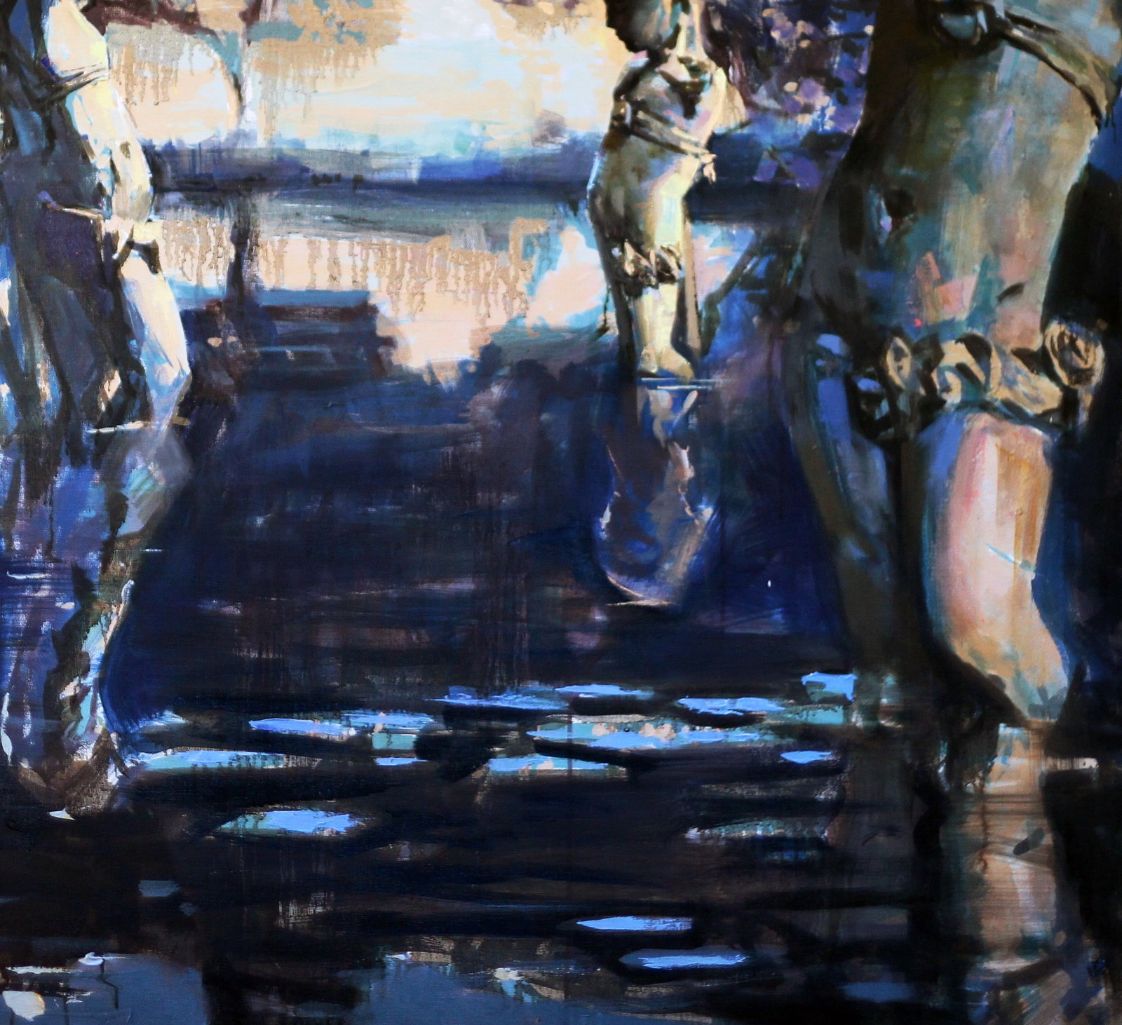 Oil painting Garden Ed Potapenkov - 5