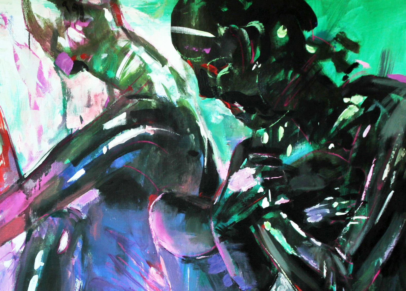 Oil painting Asana Ed Potapenkov - 3