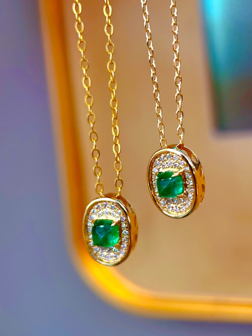 Emerald pendant - 2