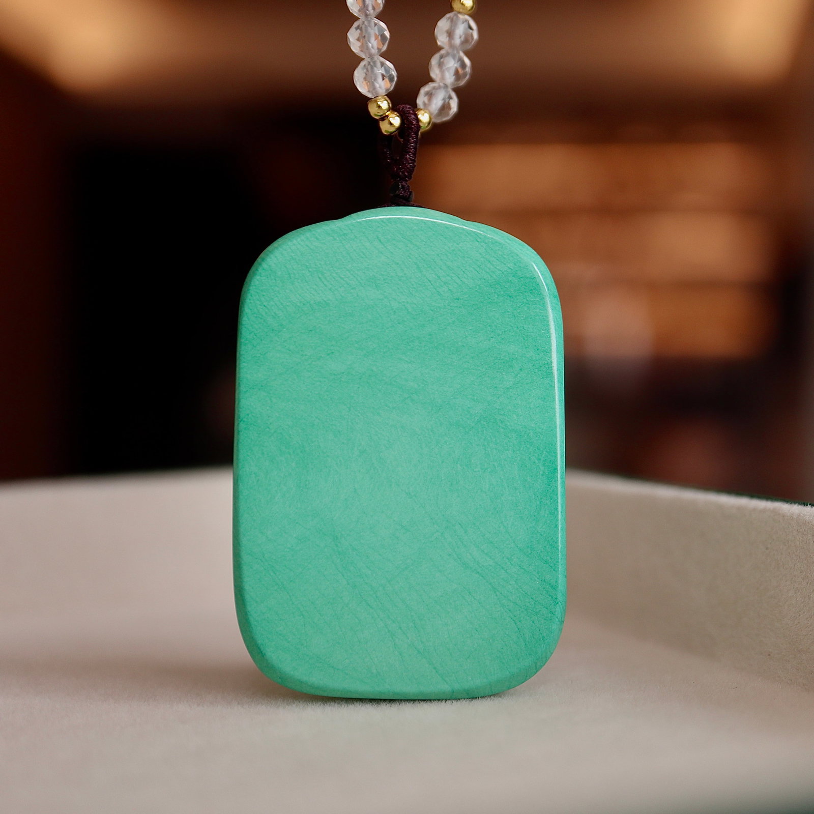 Natural turquoise necklace - 2