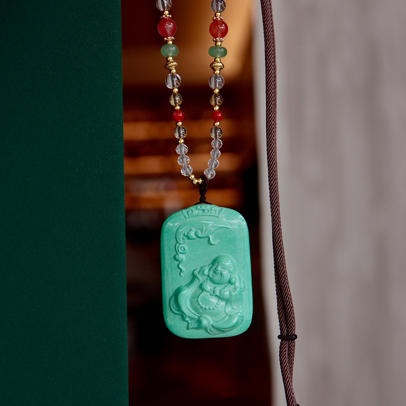 Natural turquoise necklace - 3