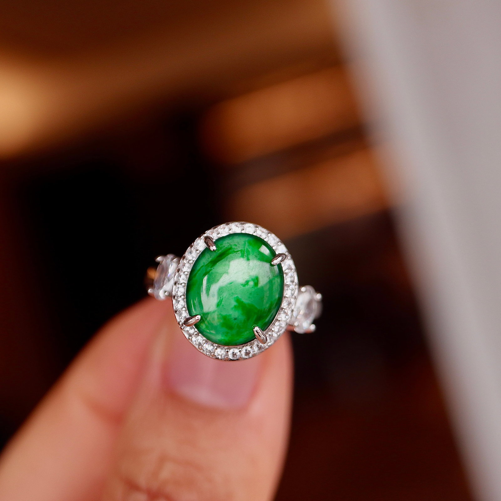 Jade ring - 7