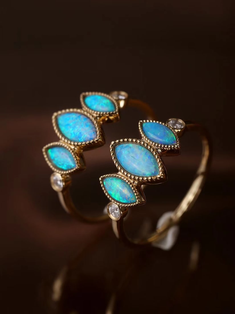 18K gold Opar ring - 4