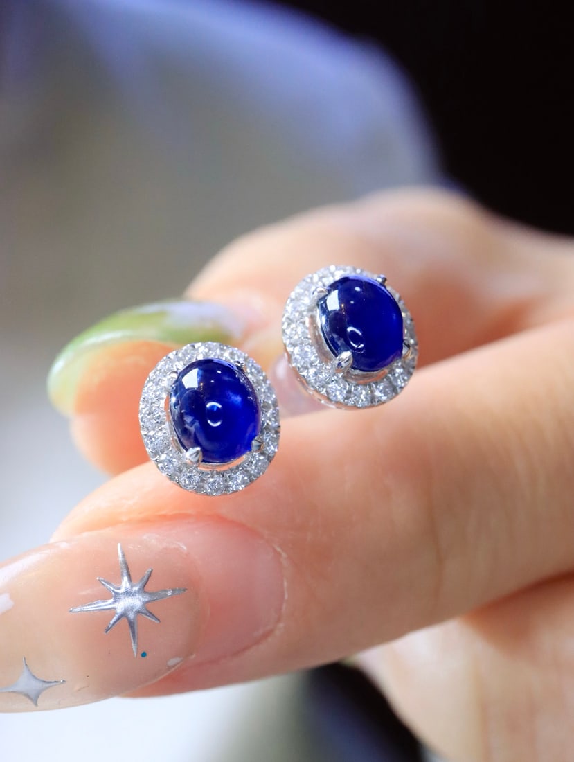 18K Gold Starlight Sapphire Ring - 2