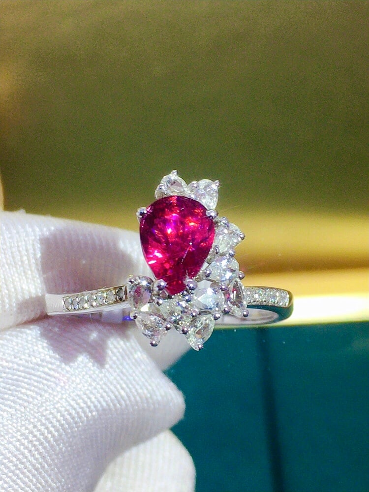 18K Gold Tourmaline Ring - 2