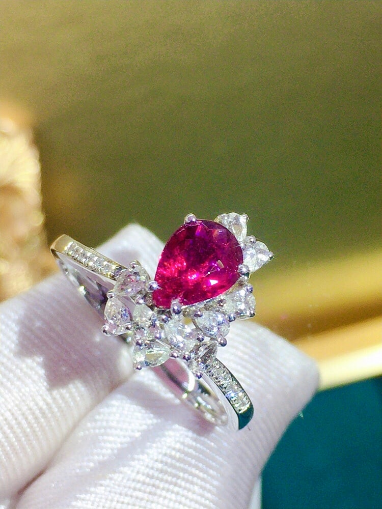 18K Gold Tourmaline Ring - 3