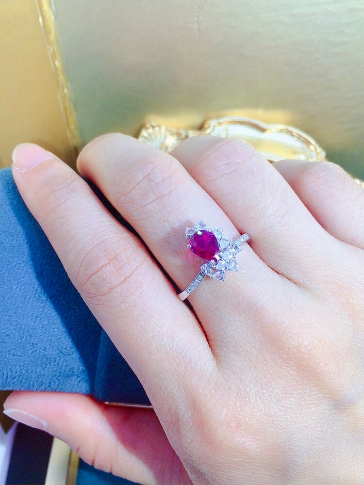 18K Gold Tourmaline Ring - 6