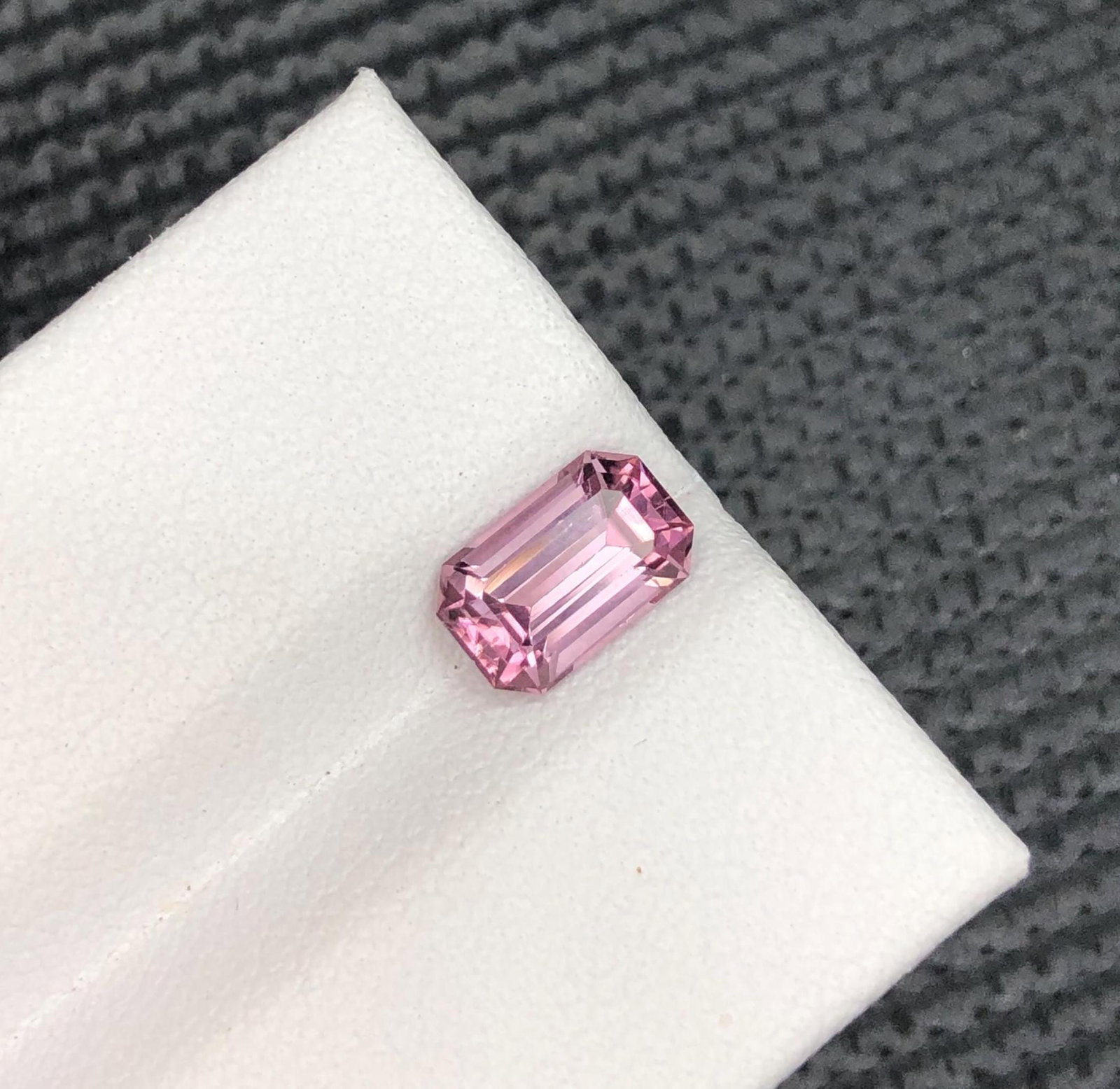 Cotton Pink Tourmaline Gemstone: Afghanistan Gem (8 X 5 X 4 MM) - 2