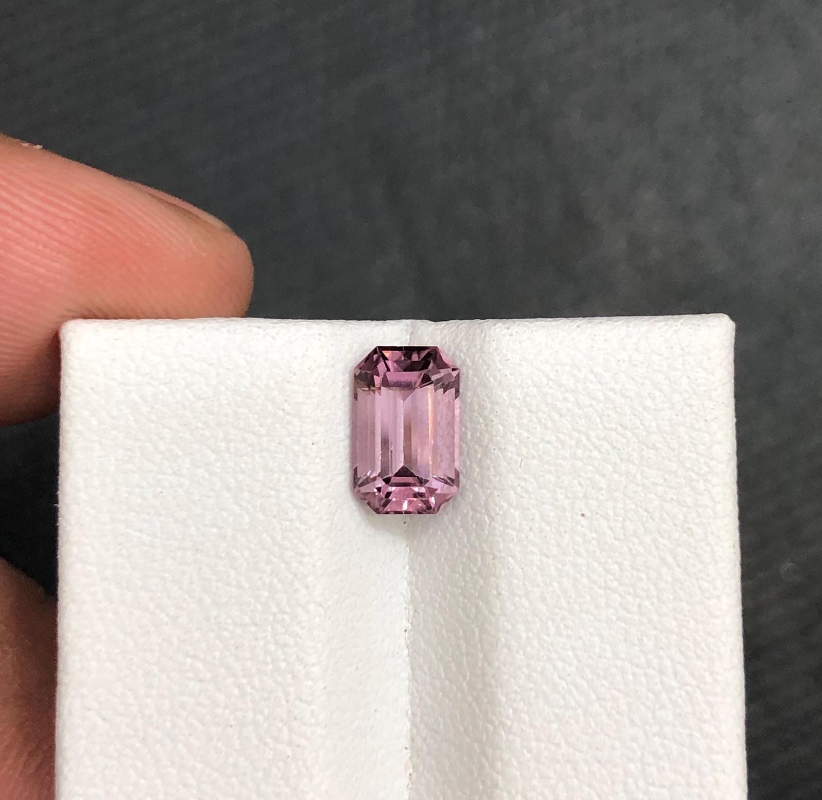 Cotton Pink Tourmaline Gemstone: Afghanistan Gem (8 X 5 X 4 MM) - 3