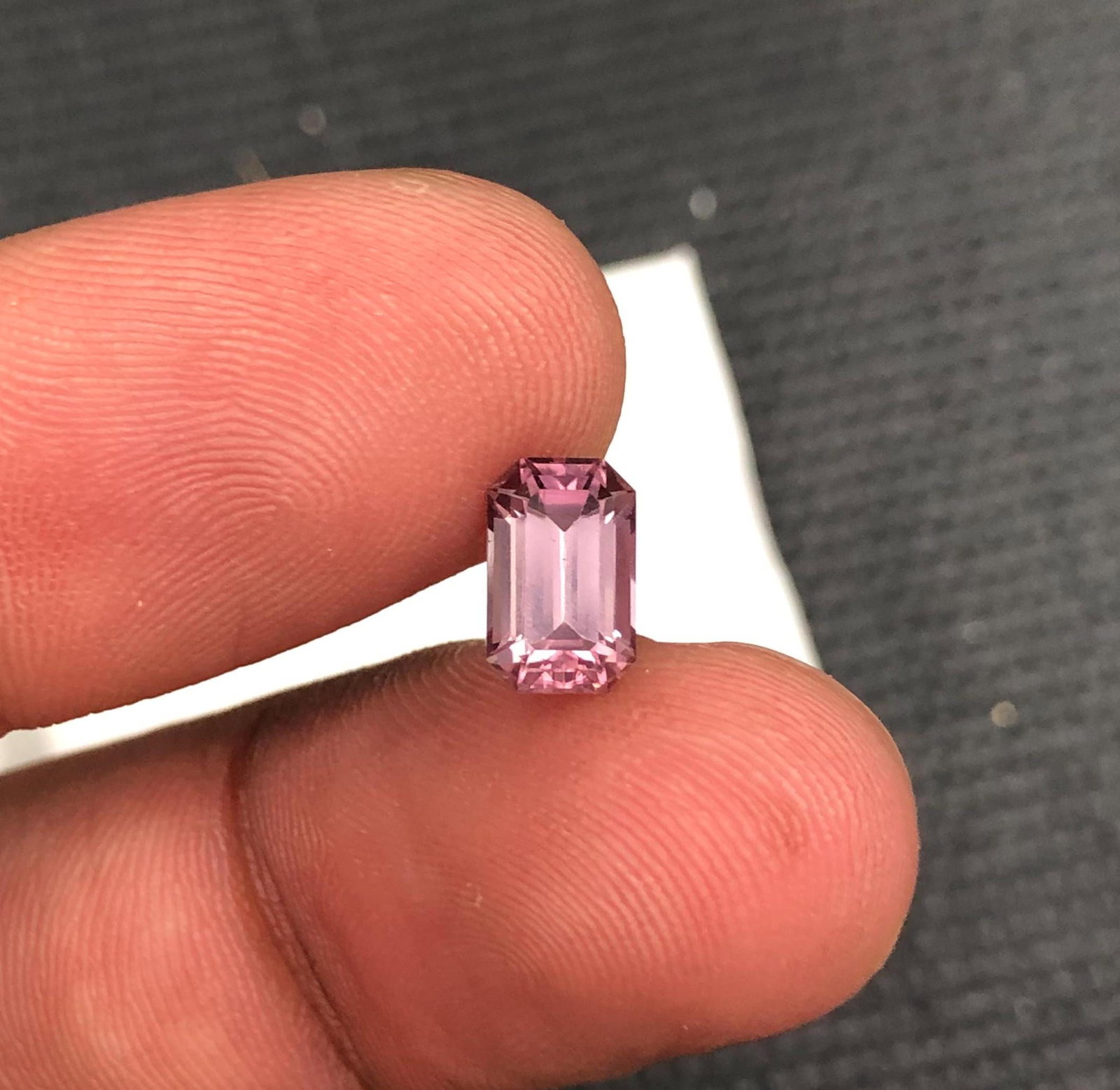 Cotton Pink Tourmaline Gemstone: Afghanistan Gem (8 X 5 X 4 MM) - 4