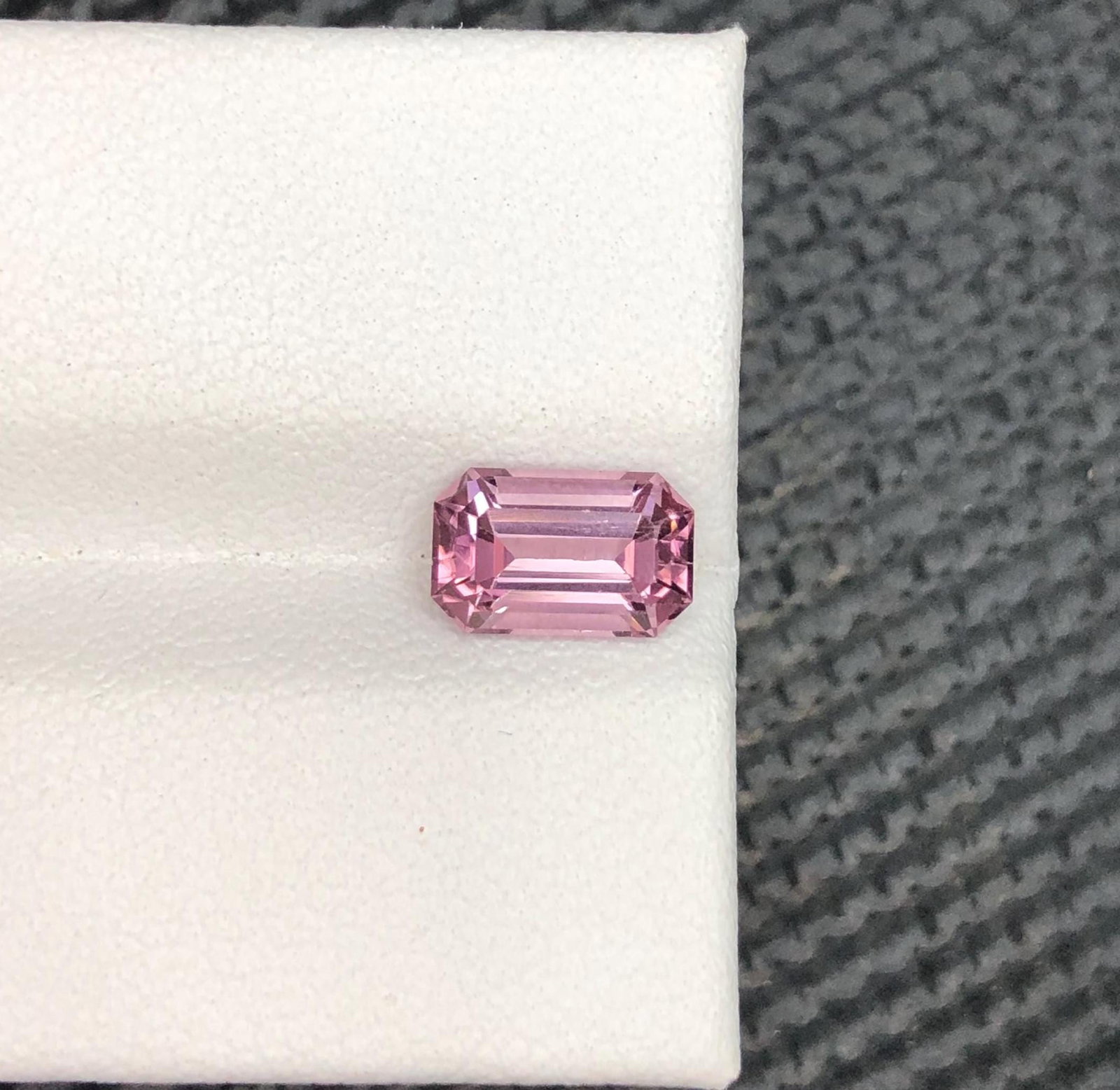 Cotton Pink Tourmaline Gemstone: Afghanistan Gem (8 X 5 X 4 MM) - 8