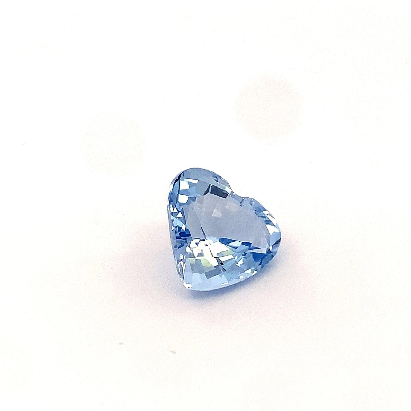 Heart Shape Natural Faceted Aquamarine Gemstone For Jewelry - 10.28 Carat - 4