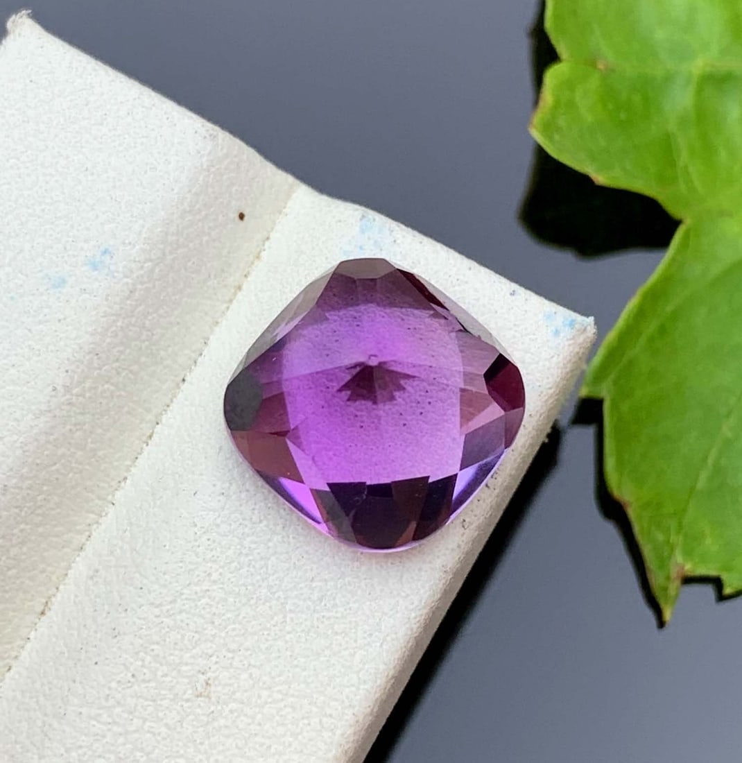 Fancy Cut Amethyst Gemstone: February Birthstone, Jewelry Making (8.10 CTS) (1 of 4)