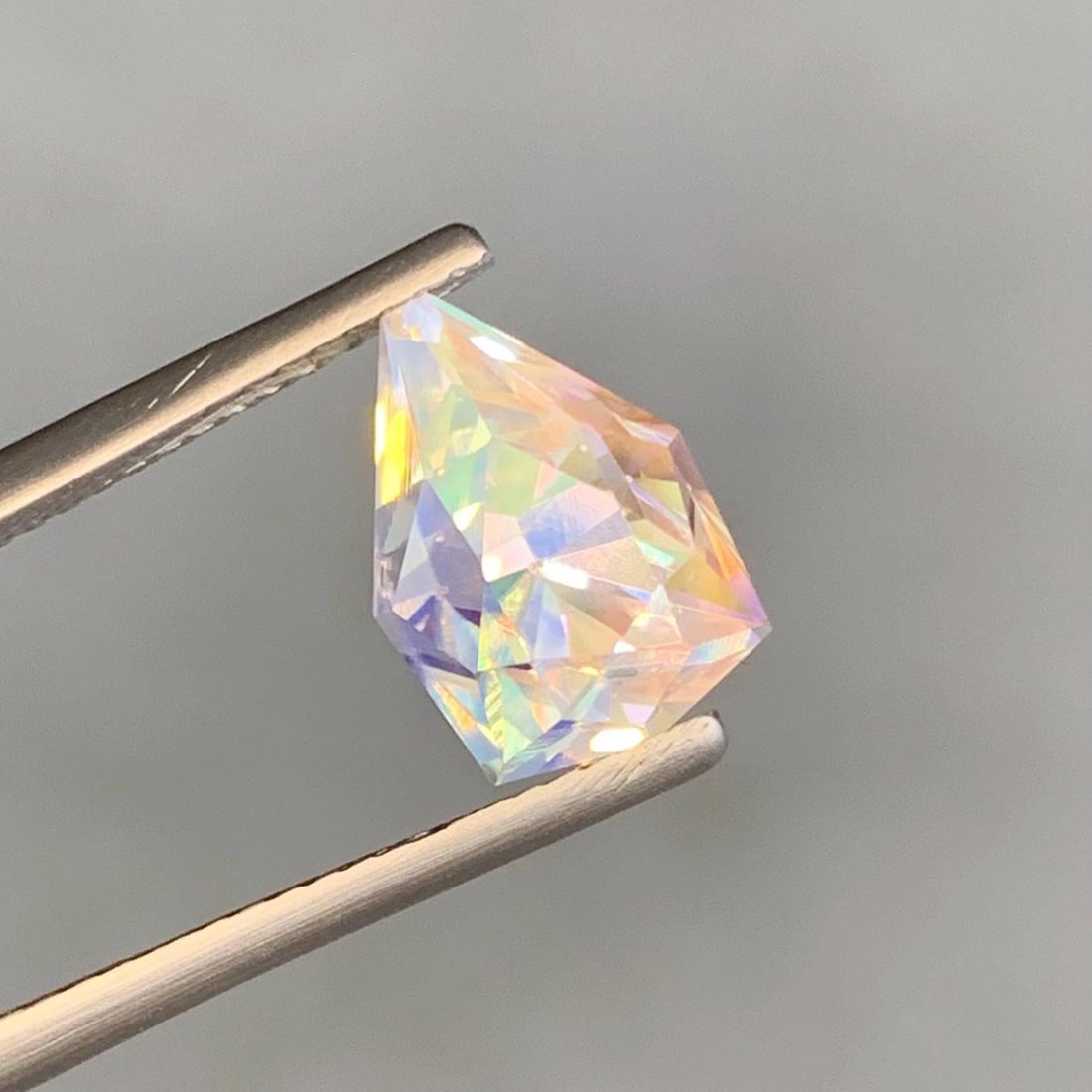 Natural Moonstone Fancy Cut Kite , From Srilanka , 3.49 CT - 3