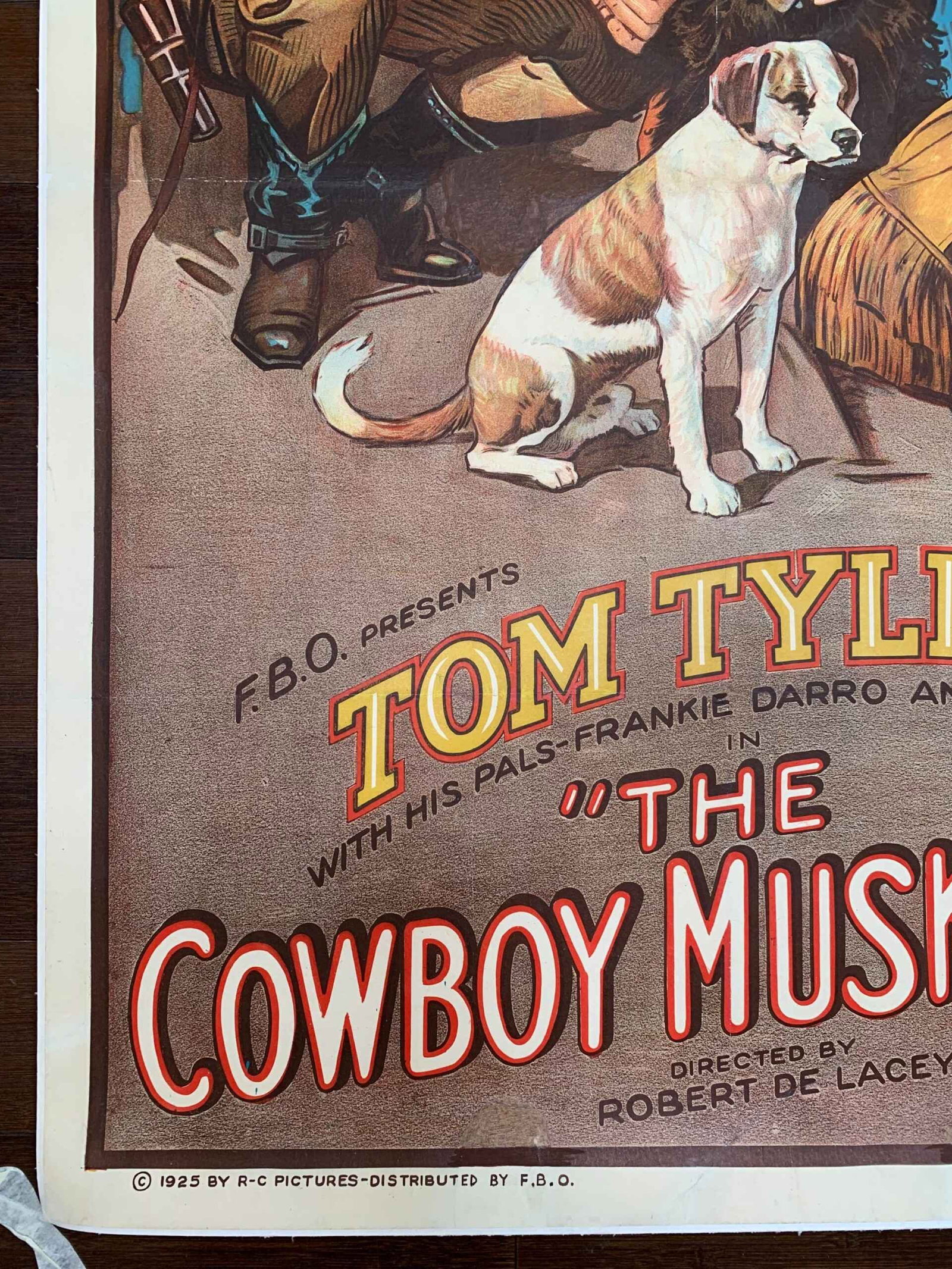 Cowboy Musketeer - Tom Tyler (1925) US One Sheet Movie Poster LB - 4