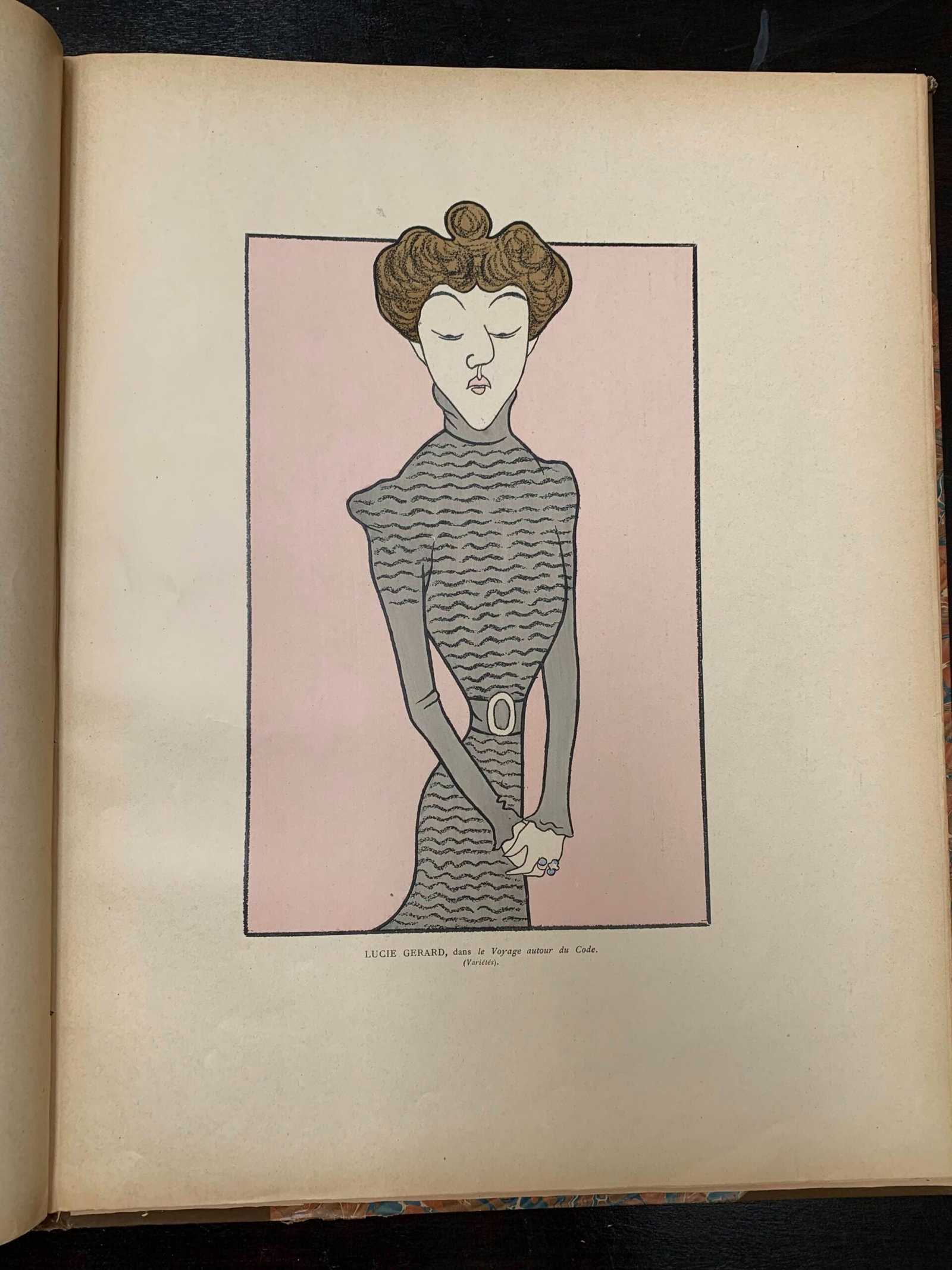 Editions De La Revue Blanche 'Nos Actrices' - Art Leonetto Cappiello (1899) 18x14 French Hardcover (1 of 11)