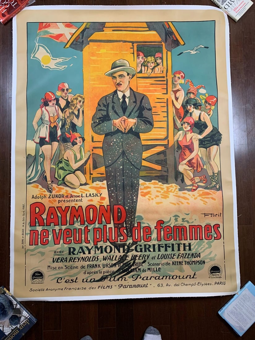 The Night Club Aka Ne Veut Plus De Femmes (1925) 47x63 French Movie Poster LB (1 of 7)