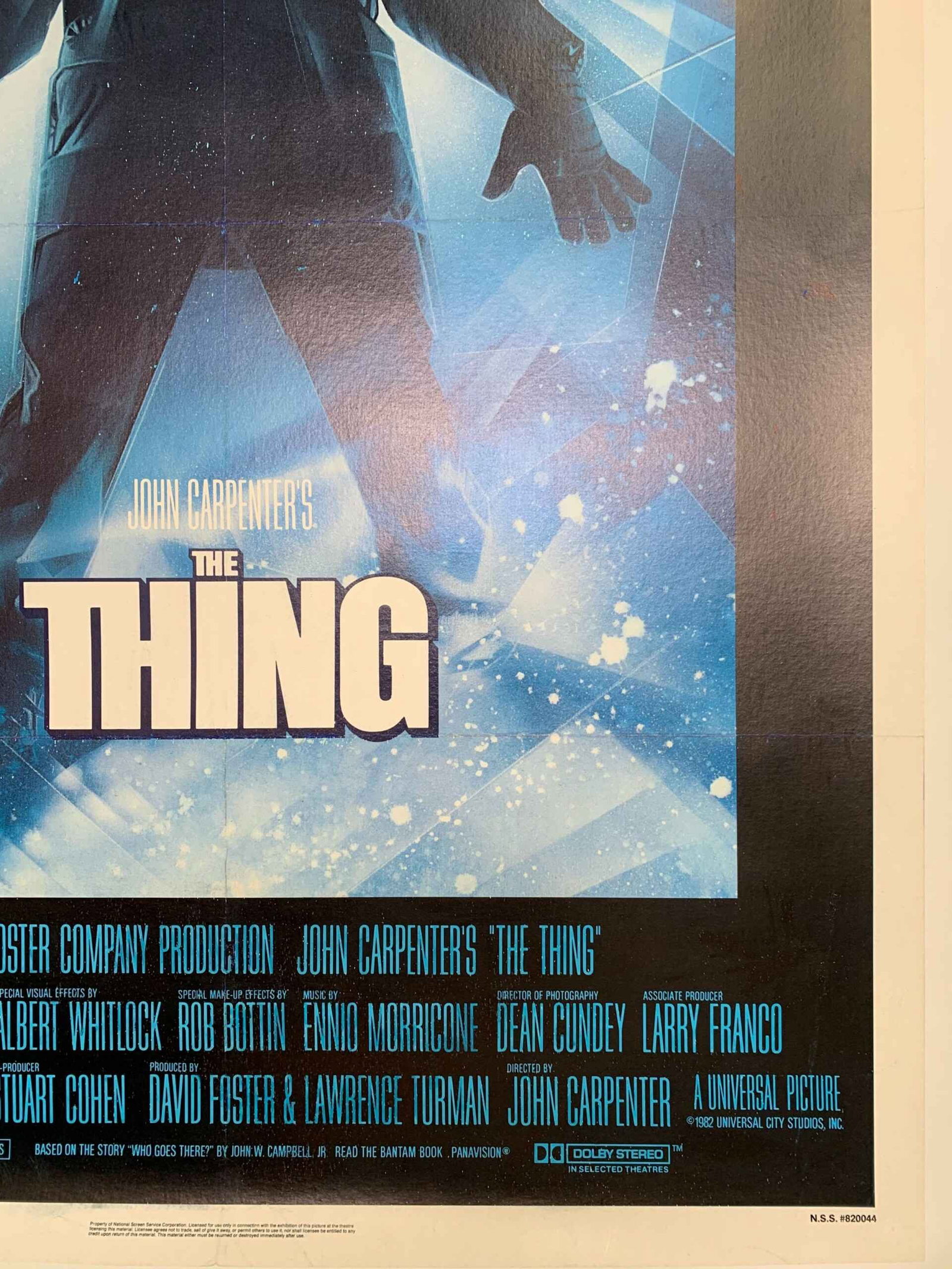 The Thing - John Carpenter (1982) US One Sheet Movie Poster LB - 5