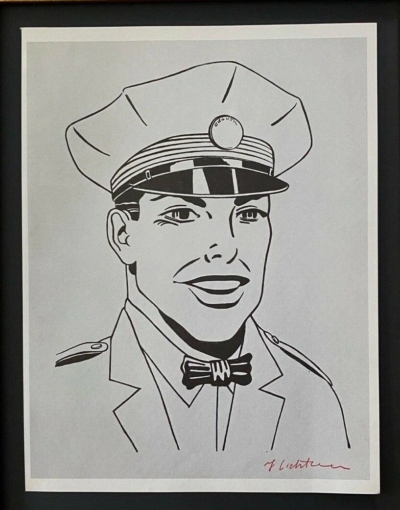 Roy Lichtenstein | Vintage 1970 Signed | Mounted 11x14 Offset Lithograph | Bid! - 2