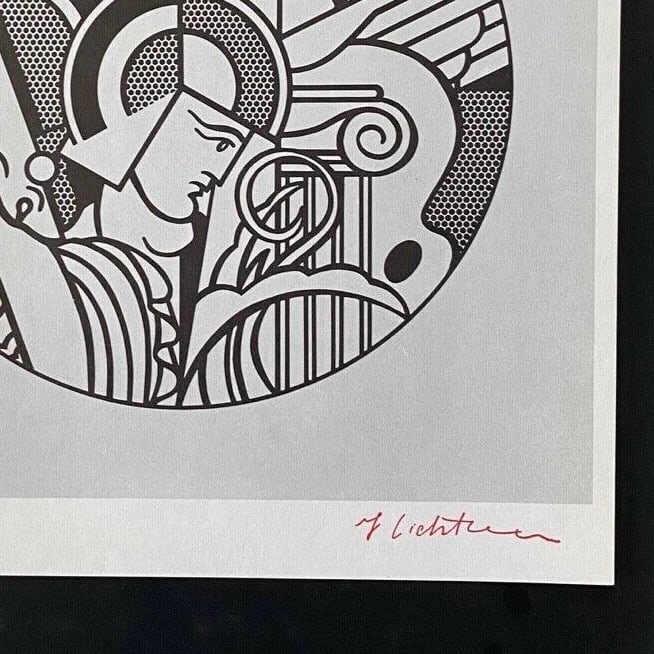 Roy Lichtenstein | Vintage 1970 Signed | Mounted 11x14 Offset Lithograph | Bid! - 2