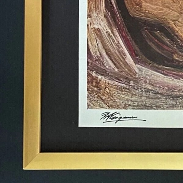 DAVID ALFARO SIQUEIROS | SIGNED LIMITED EDITION FRAMED PRINT FROM MEXICO - 2