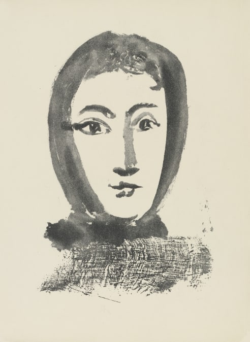 1985 Picasso Heliogravure 8 Lady of the tabernacle: Title: 1985 Picasso Heliogravure 8 Lady of the tabernacle Description: Artist: Pablo PicassoCountry: SpainMedium: Heliogravure 8Marks: Not signed, not numberedPaper Size: 15 x 11 inches on heavy