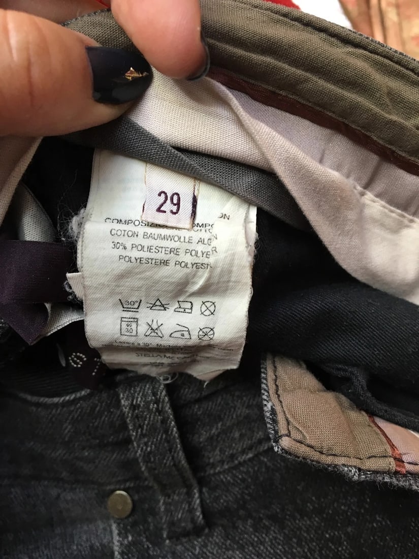 Trendy Stella McCartney Gray Jeans Size 29 - 4