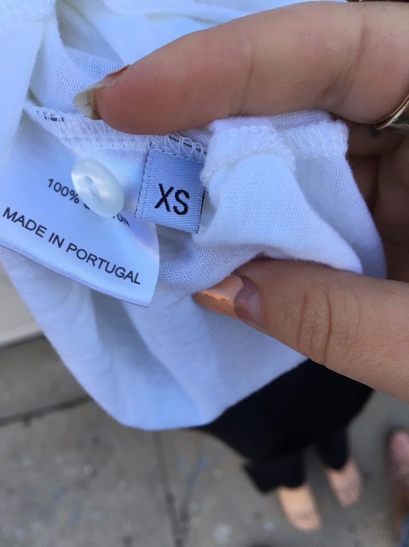 Cute Rodebjer White Tank Top Cotton Size XS - 5