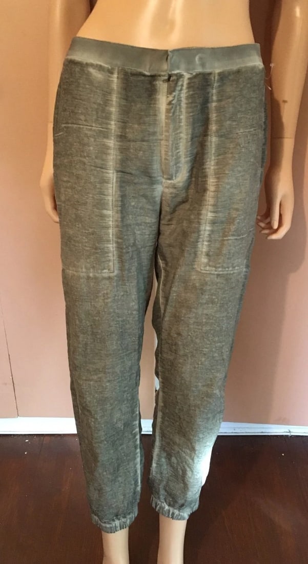 Cool Helmet Lang Gray Cotton & Silk Pants Size Medium: Title: Cool Helmet Lang Gray Cotton & Silk Pants Size Medium Provenance/Additional Info: DK · This is in great condition. If you are unsatisfied with the piece, you may return it within 14 days f