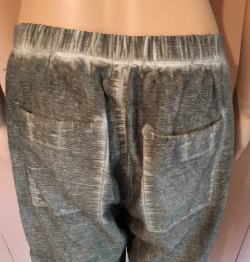 Cool Helmet Lang Gray Cotton & Silk Pants Size Medium - 8