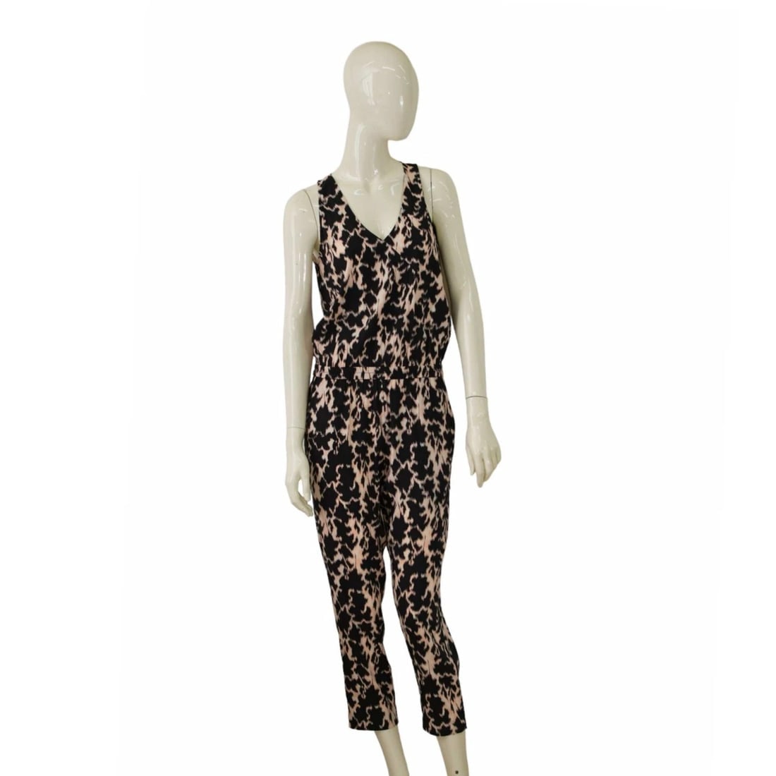 Thakoon Addition Black & Pink Print Sleeveless Silk Jumpsuit Overall size 2: Title:Thakoon Addition Black & Pink Print Sleeveless Silk Jumpsuit Overall size 2Description:Thakoon Addition Black & Pink Print Sleeveless Silk Jumpsuit Overall size 2 Beautiful and impressive