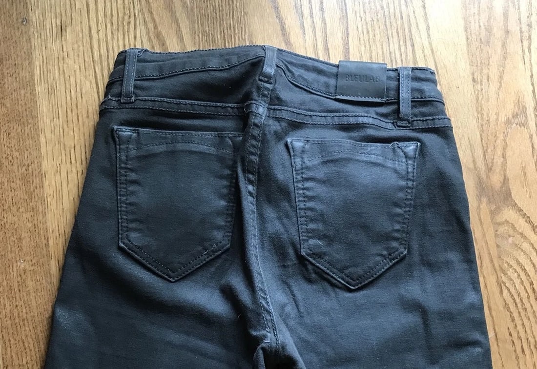 Bluelab Gray Coated Skinny Jeans Size 26 - 6