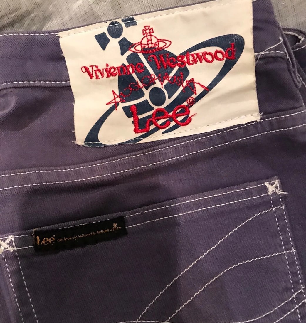 Vivienne Westwood Purple Skinny Jeans Size 28 - 2