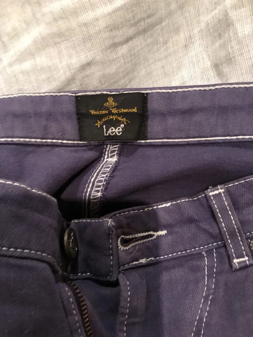 Vivienne Westwood Purple Skinny Jeans Size 28 - 3