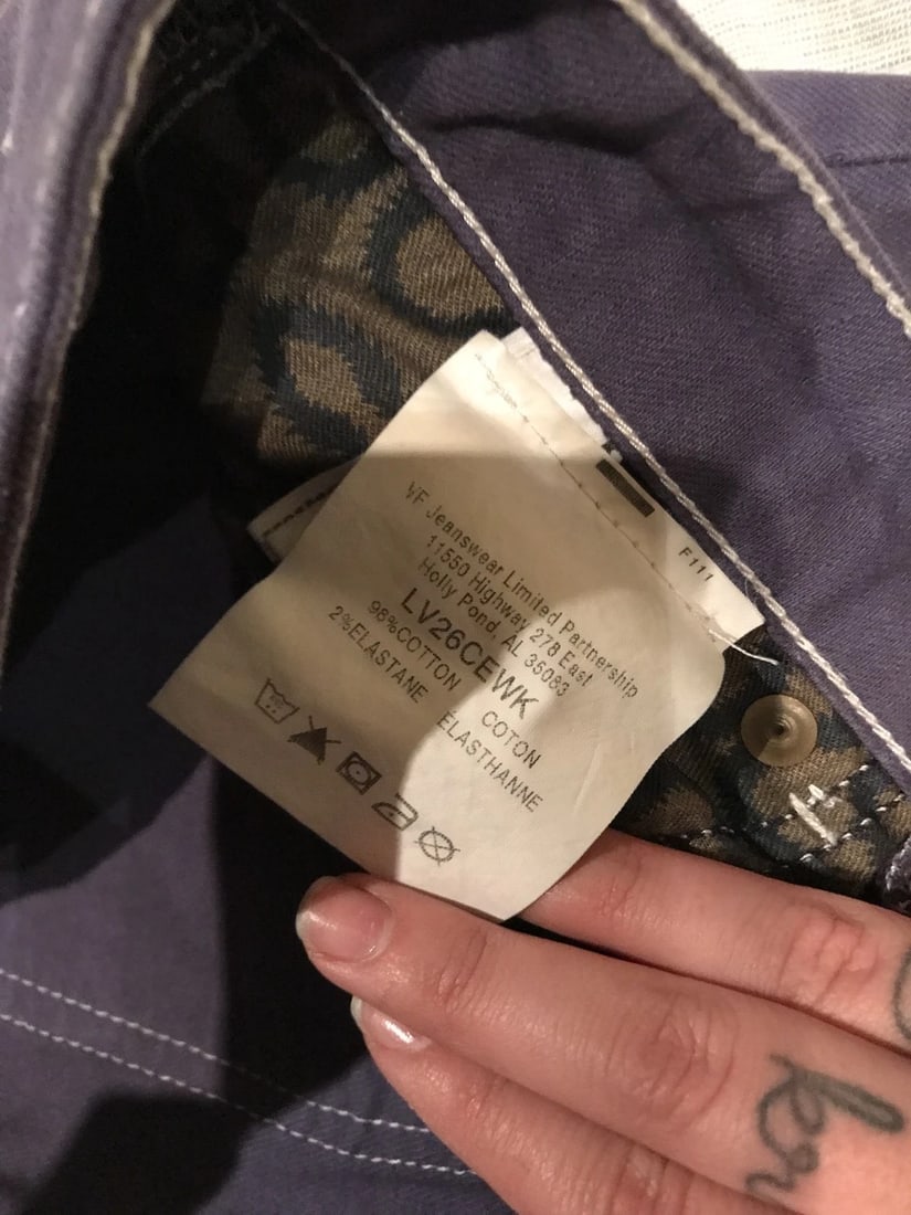 Vivienne Westwood Purple Skinny Jeans Size 28 - 5