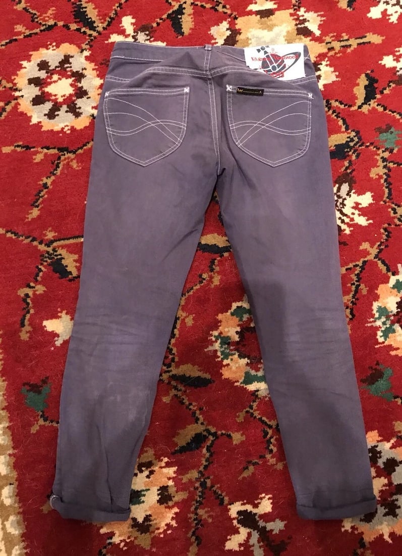 Vivienne Westwood Purple Skinny Jeans Size 28 - 7