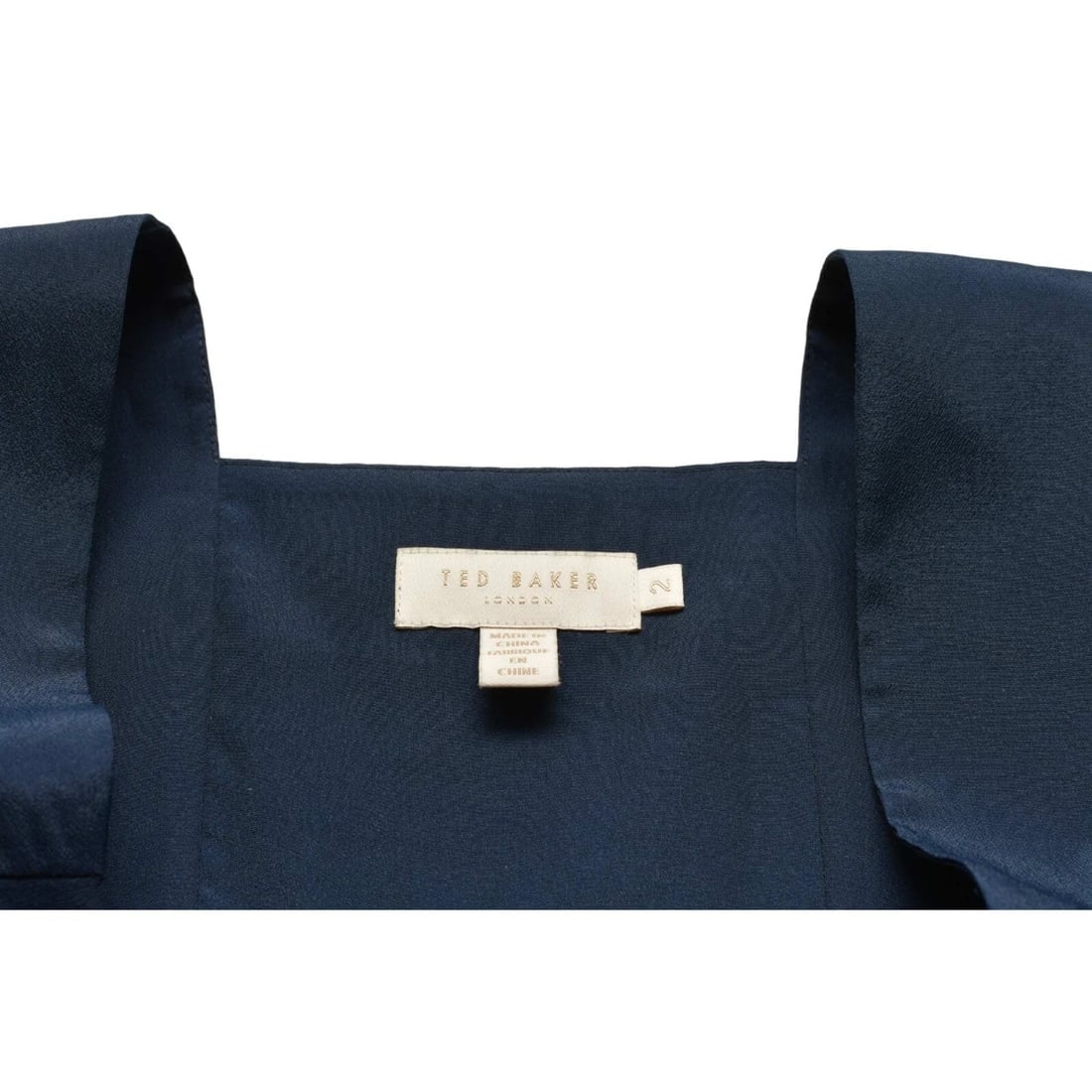 Ted Baker Blue & Floral Sleeveless Mini Short Length Dress size 2 - 8