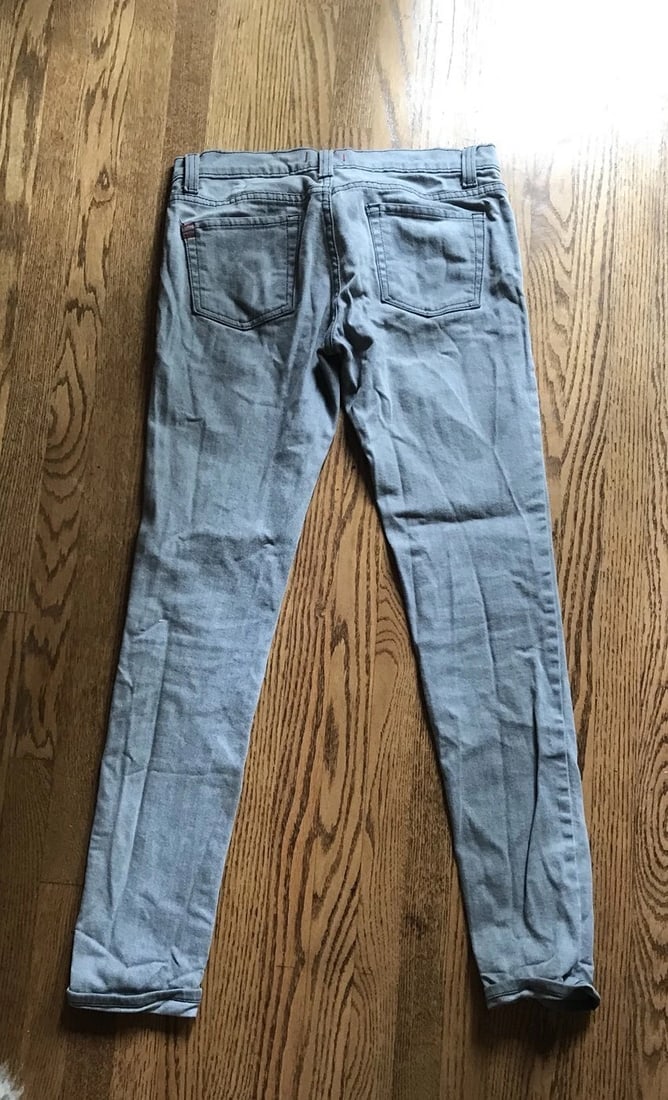 BDG Gray Skinny Jeans Size 29 - 5