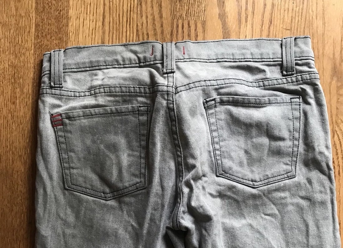 BDG Gray Skinny Jeans Size 29 - 6