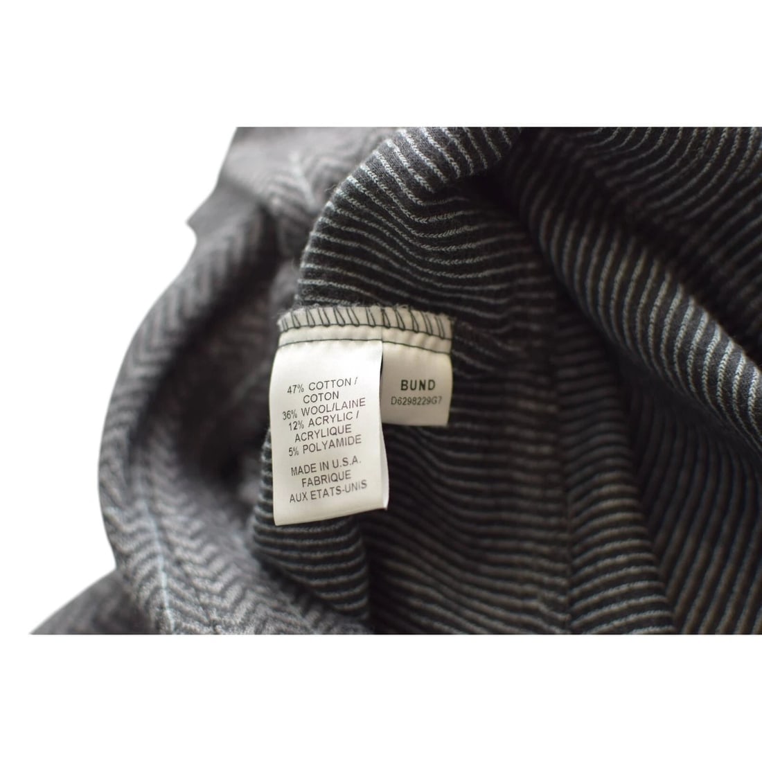 DVF Diane Von Furstenberg Bund Gray Herringbone Check Short Sleeve Mini Dress 4 - 4