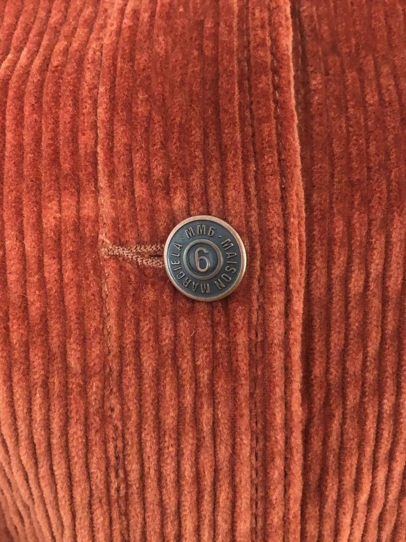 Maison Margiela MM6 Brown Midi Jacket Coat w/ Belt Size IT38 - 3