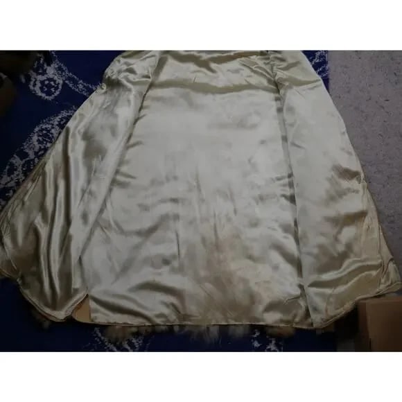 Homemade Boho Lynx & Suede Fur Vest Coat Jacket - 5