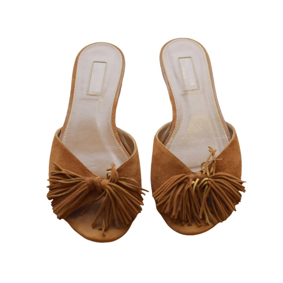 Aquazzura Brown Suede Tassels Fringes Flat Slides Sandal Shoes size 37.5: Title:Aquazzura Brown Suede Tassels Fringes Flat Slides Sandal Shoes size 37.5 Description:Aquazzura Brown Suede Tassels Fringes Flat Slides Sandal Shoes size 37.5 These amazing Aquazzura, bohemian sl